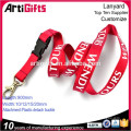 2015 Artigifts nett und Förderung high-qualityc Wärmeübertragung gedruckt Lanyard